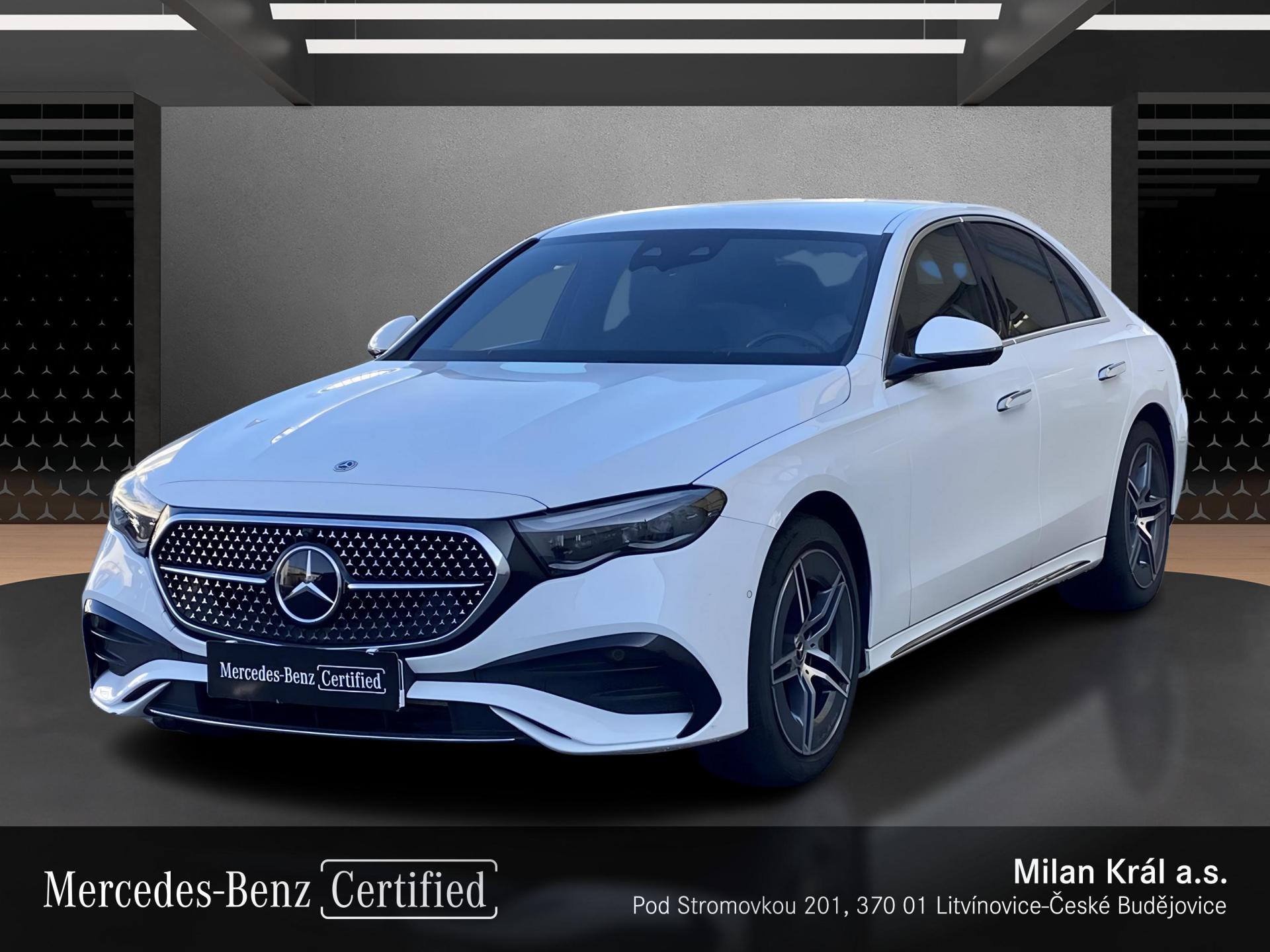 Mercedes třída E E 400e 4M AMG BURMESTER 4D