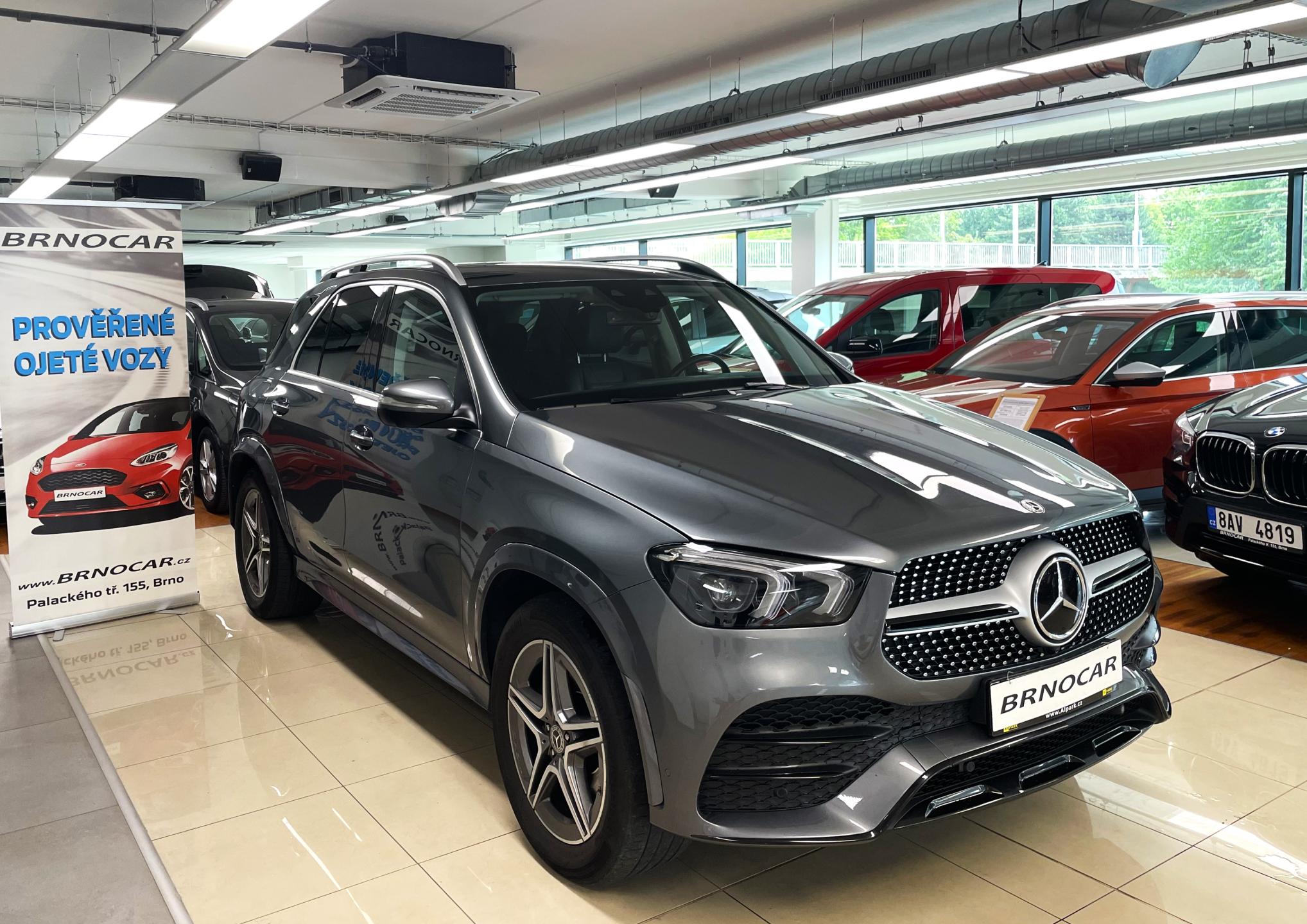 Mercedes třída GLE 300d, AMG-LINE, 1. MAJ., ČR