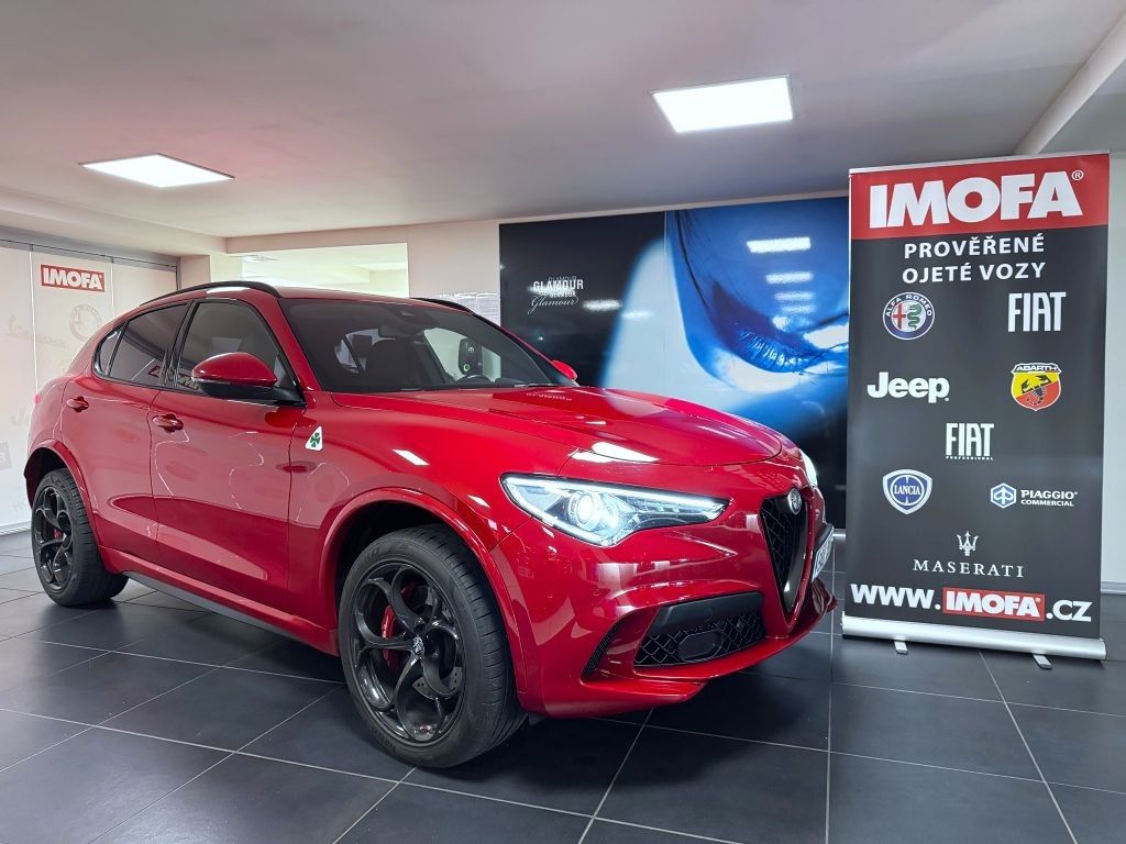 Alfa Romeo Stelvio 2.9 V6 BiTurbo 510k AT8 ZF Q4 4x4 QV