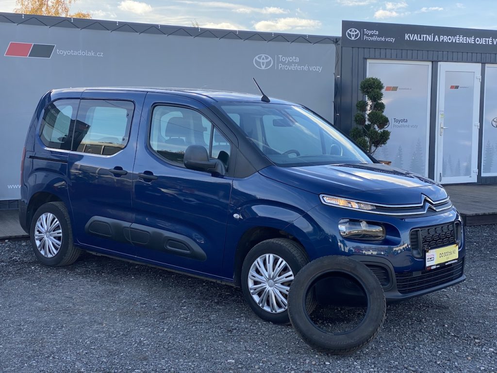 Citroën Berlingo 1.5D, ČR-1m, pneu, DPH