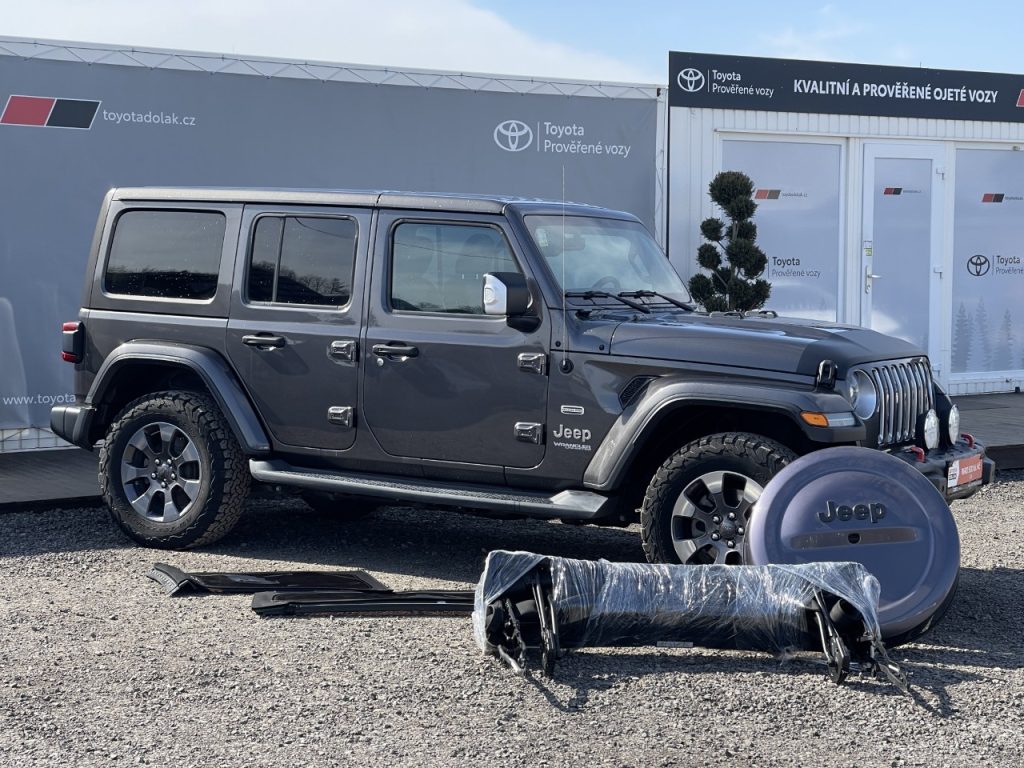 JEEP Wrangler 2.2CRDi, Unlimited, ČR+doplňky