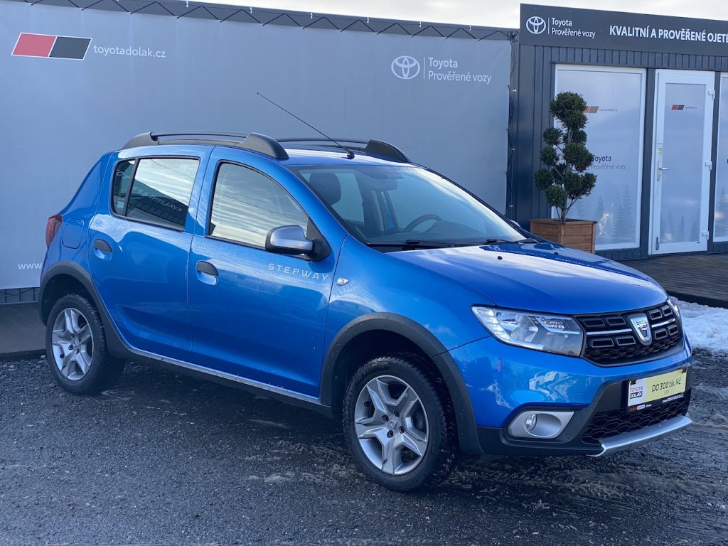 Dacia Sandero 0.9TCe, ČR, automat, klima