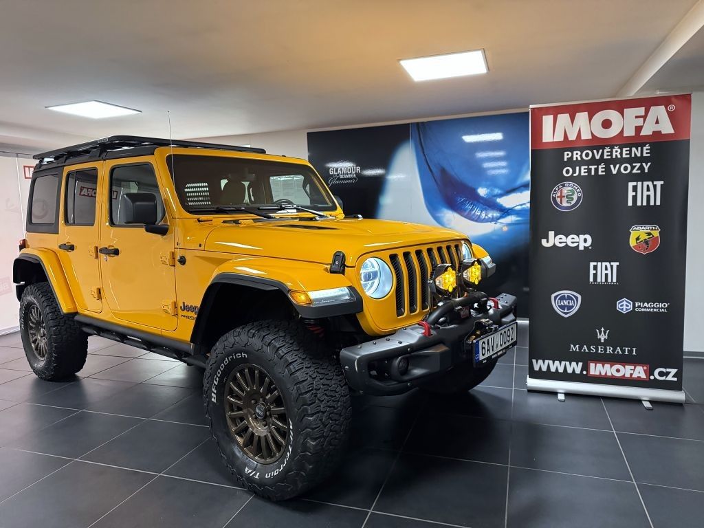 JEEP Wrangler Unlimited JL 3,6 V6 4x4 284k AT8 ZF Rubicon AEV ÚPRAVA