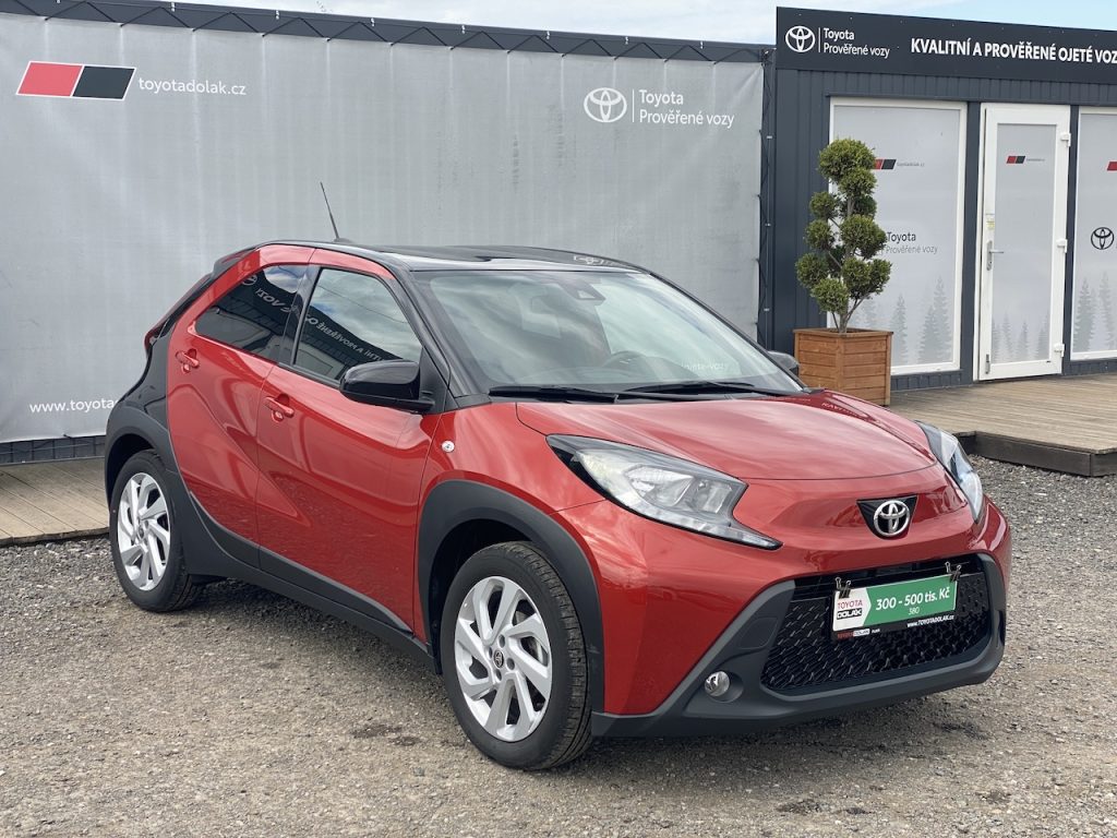Toyota Aygo 1.0i, ČR-1m, Style, záruka