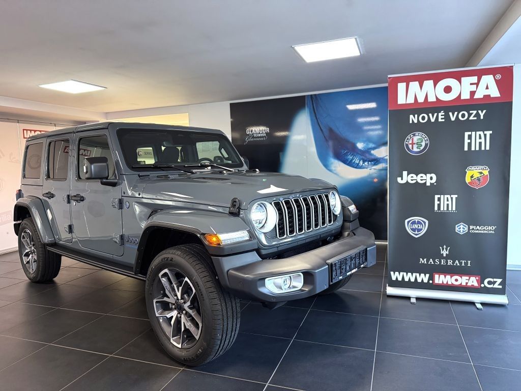 JEEP Wrangler Unlimited 2.0T 4xe PHEV 380k AT8 Sahara *810*