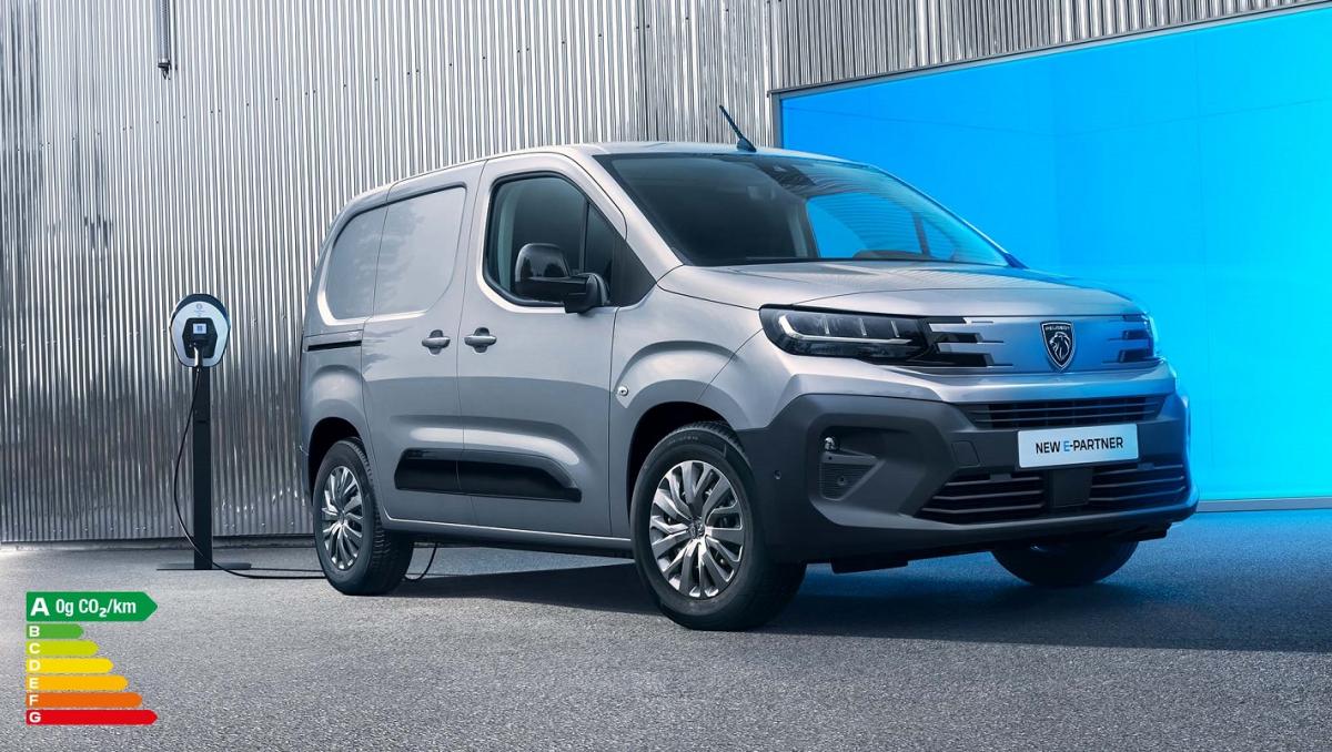 Peugeot Partner L1 BEV,servis na 5 let zdarma*