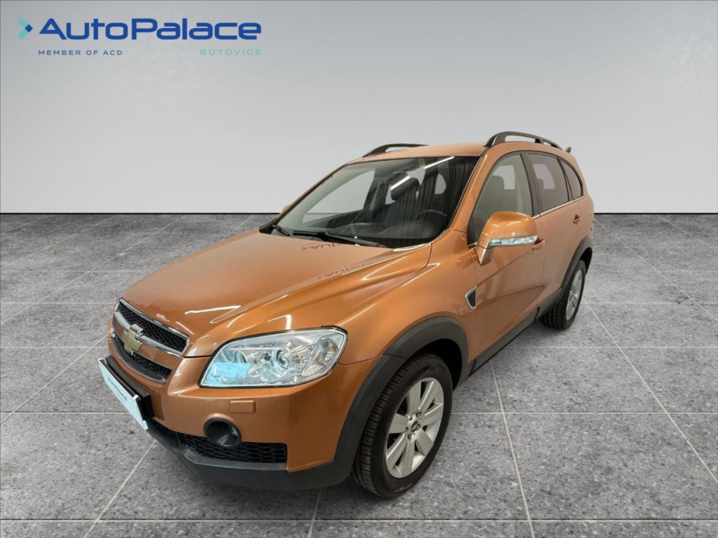 Chevrolet Captiva 2,0 D 4x4 automat, kůže