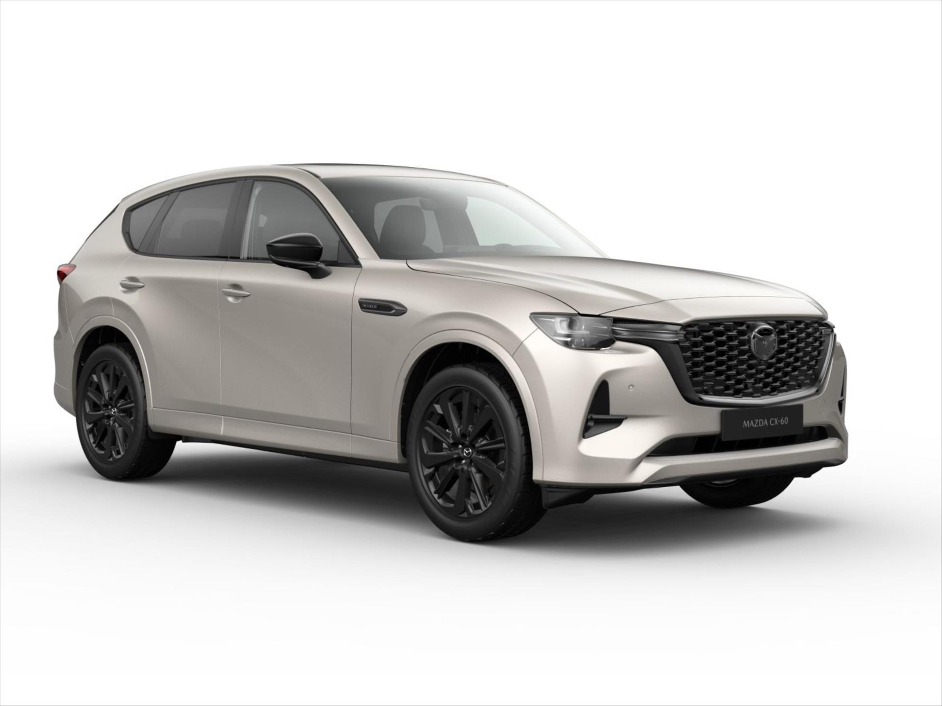 Mazda CX-60 3,3 Homura Plus D254k 8AT 4x4 černá kůže