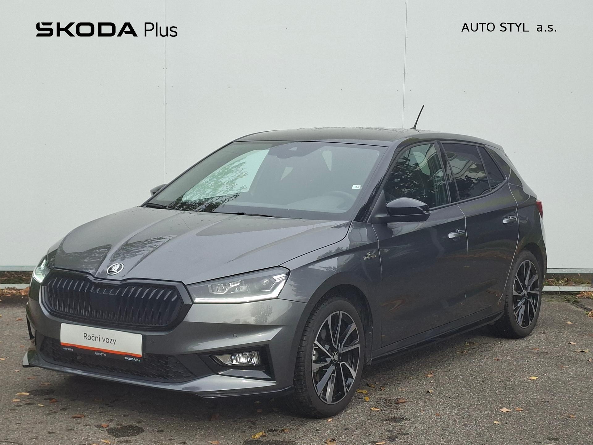 Škoda Fabia Monte Carlo 1,0 TSI 85 kW